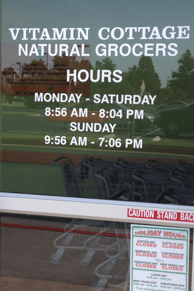 Natural Grocers Great Customer Service and Odd Hours