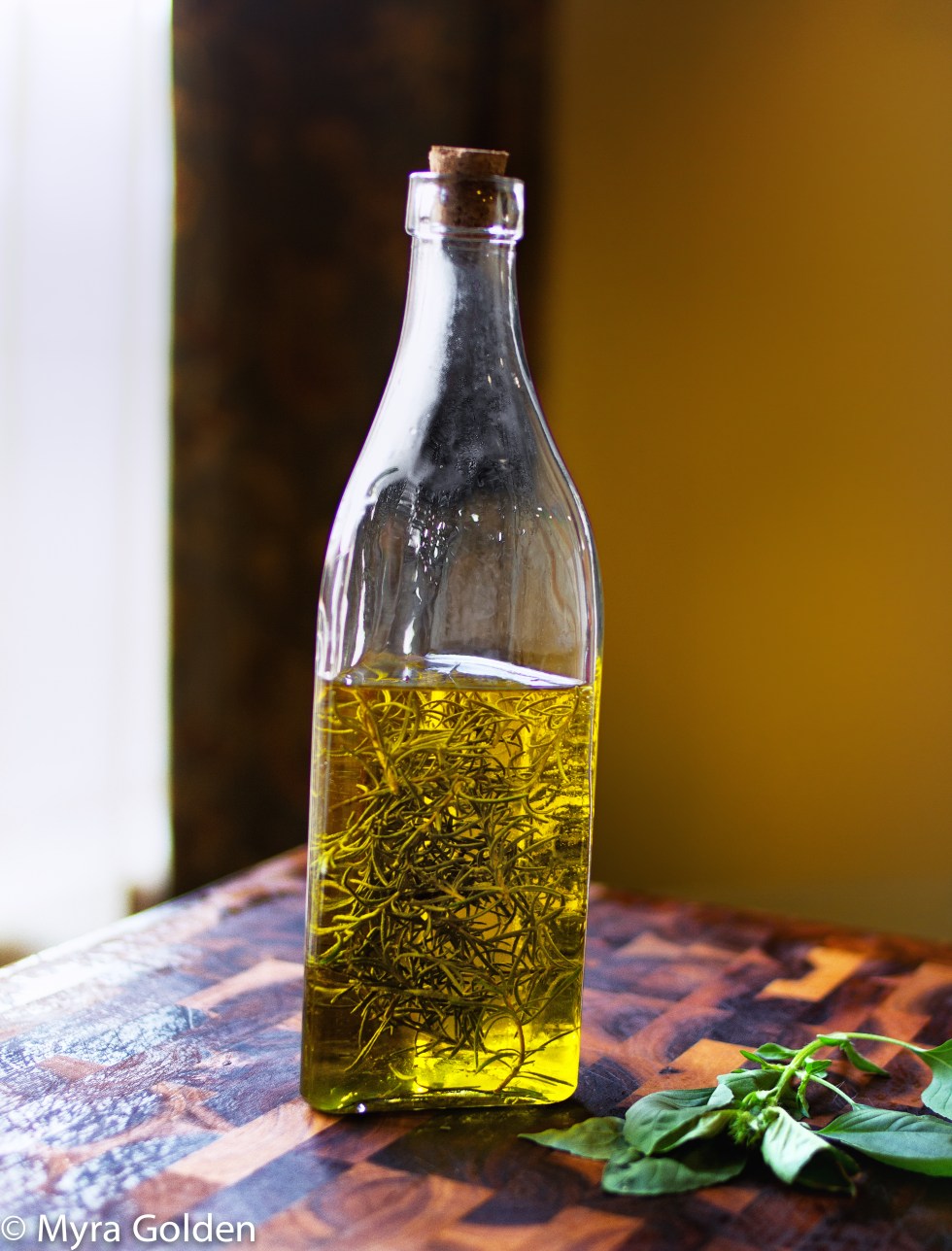 Rosemary infused olive oil