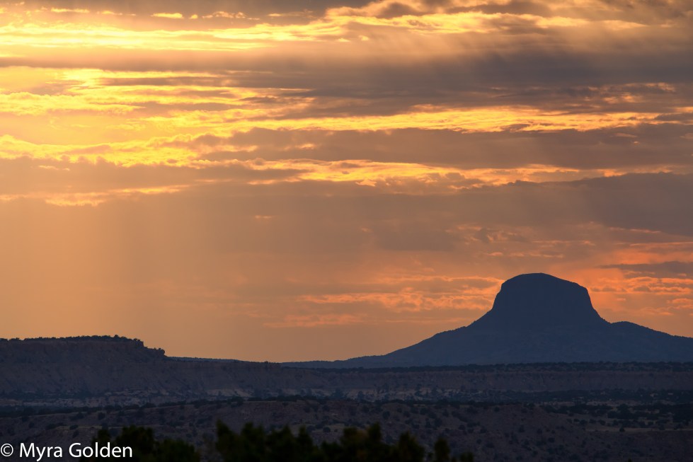 Sunset in Alburquerque