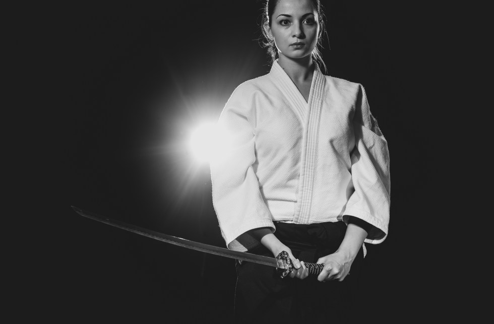 Aikido woman